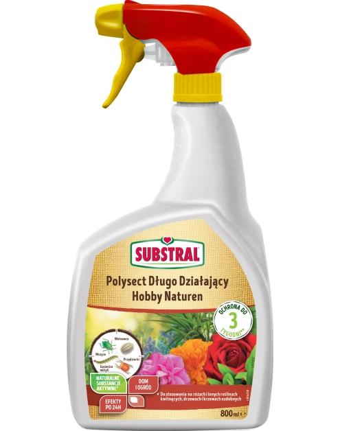 Zdjęcie: Środek owadobójczy Naturen Polysect Spray rośliny ozdobne 800 ml SUBSTRAL