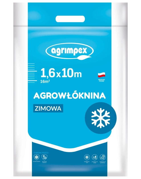 Zdjęcie: Agrowłóknina osłaniająca zimowa 50 g biała 1,6 x 10 m AGRIMPEX