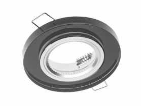 Oprawa sufitowa punktowa Palace II okrągła czarna GTV