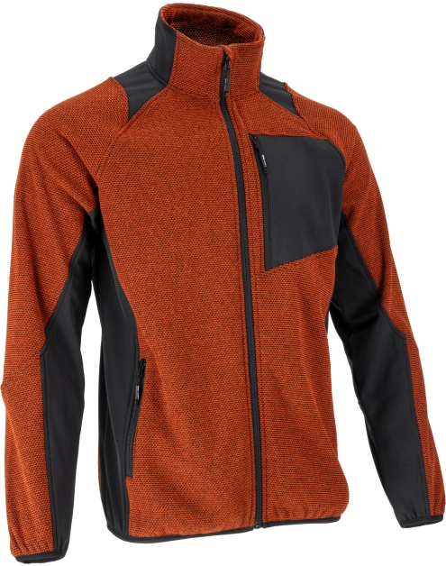 Zdjęcie: Bluza Tech-Fleece ceglasto-czarna, "2XL", CE, LAHTI PRO