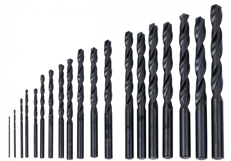 Zdjęcie: Zestaw wierteł do metalu HSS 1-10 mm 19 elementów RAWLPLUG