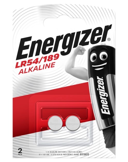 Zdjęcie: Baterie alkaliczne G10 LR54 ENERGIZER