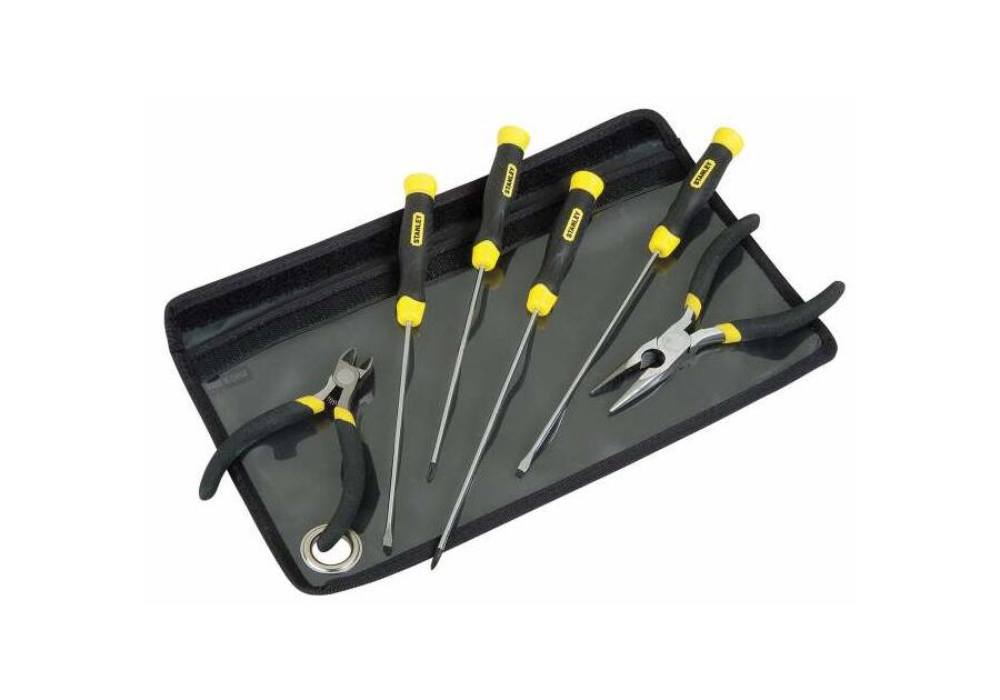 Zdjęcie: Wkrętaki Cushion Grip zestaw precyzyjny 6 szt. STANLEY