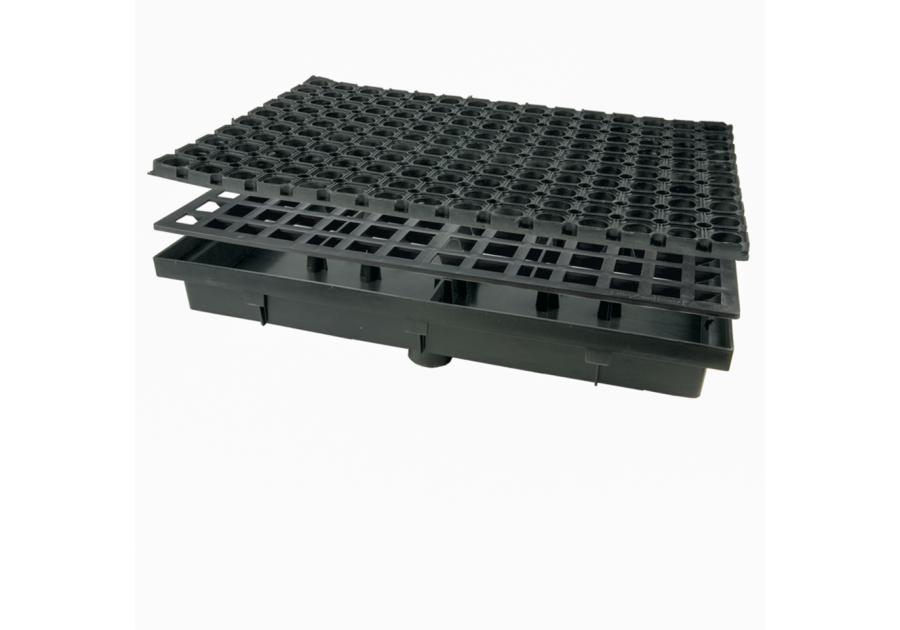 Zdjęcie: Wycieraczka gumowa  408x600x70 mm ZMM MAXPOL