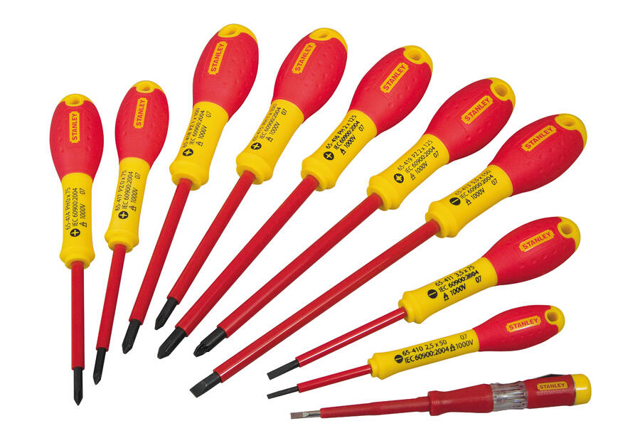 Zdjęcie: Wkrętak Fatmax zestaw 10 szt. VDE PŁ+PH+PZ STANLEY