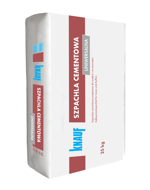 Zdjęcie: Szpachla cementowa uniwerslana 25 kg KNAUF