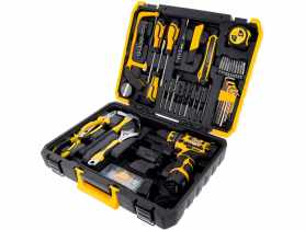 Wiertarko-wkrętarka 18v 2ah + set 117 pcs RINO