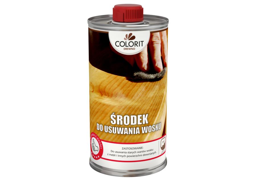 Zdjęcie: Środek do usuwania wosku, bezbarwny 500 ml COLORIT