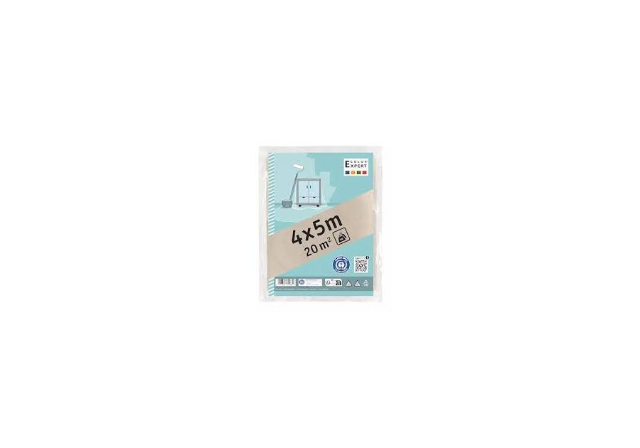 Zdjęcie: Folia malarska LDPE 18  m 4 x 5 m CIRET