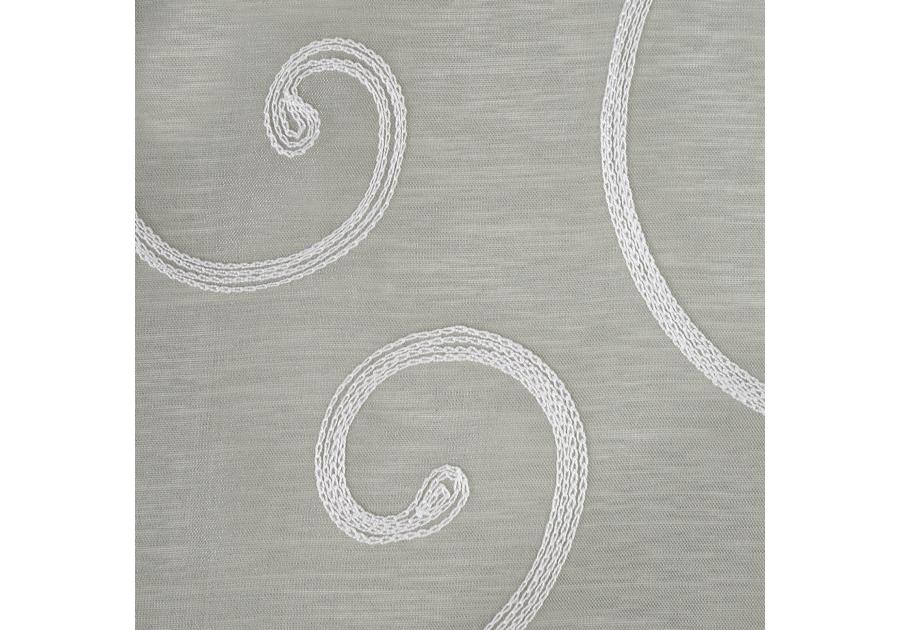 Zdjęcie: Zasłona Marisa 140x250 cm oliwkowa na przelotkach EUROFIRANY