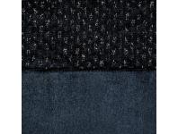 Zdjęcie: Zasłona Mady 140x250 cm granatowa na przelotkach EUROFIRANY