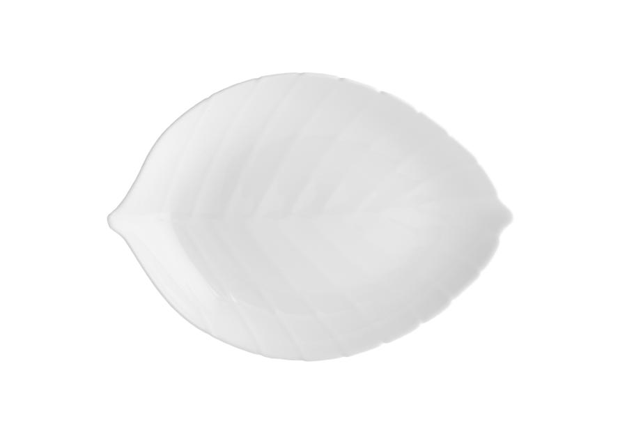 Zdjęcie: Półmisek Nocture White liść 25,5x17,5 cm ALTOMDESIGN