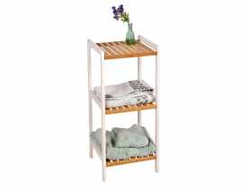 Regał Fiji drewno bambus/MDF 34x33x78 cm TS INTERIOR