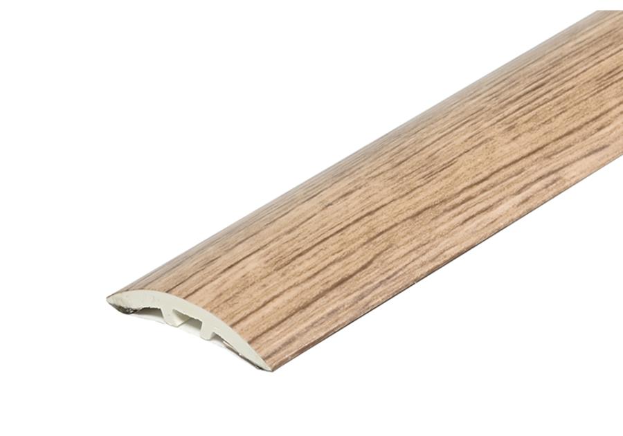 Zdjęcie: Kształtownik PVC wcisk wąski 30 mm 2w1 L= 2,70 m Dąb Glina okleina mat CEZAR