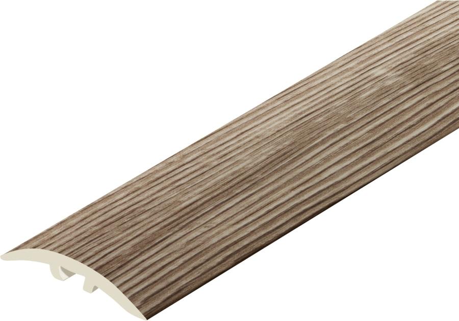 Zdjęcie: Kształtownik PVC wcisk wąski 30 mm 2w1 L= 2,70 m Dąb Glina okleina mat CEZAR