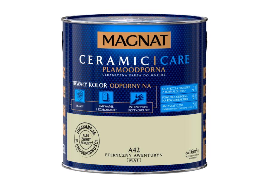 Zdjęcie: Farba do wnętrz Ceramic Care 2,5 L eteryczny awenturyn MAGNAT