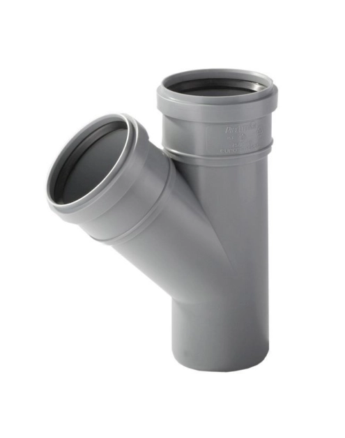 Zdjęcie: Trójnik kanalizacyjny SZ 110/110 67 stopni Comfort PIPELIFE