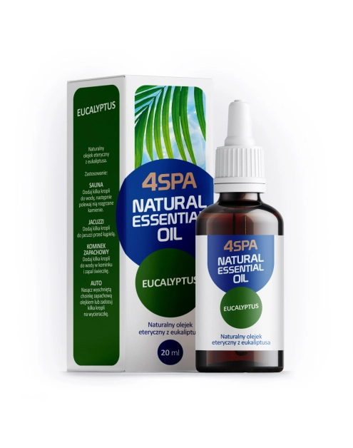 Zdjęcie: Olejek eteryczny naturalny 20 ml Eukaliptus GAMIX 4SPA