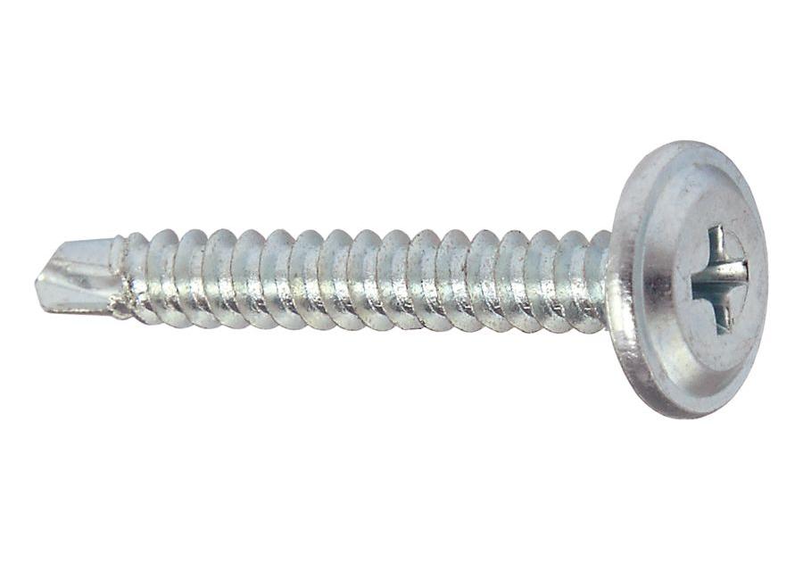Zdjęcie: Wkręt podkładkowy samowiercący WSPC 4,2x45 mm WKRĘT-MET