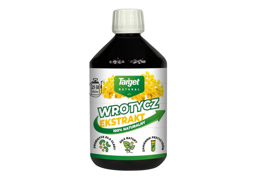 Zdjęcie: Środek do odstraszanie pędraków i innych szkodników Wrotycz Ekstrakt 0,5 L TARGET