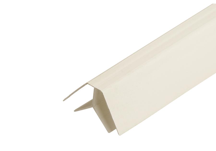 Zdjęcie: Listwa kątowa wewnętrzna do paneli PVC 3 m Kość Słoniowa CEZAR
