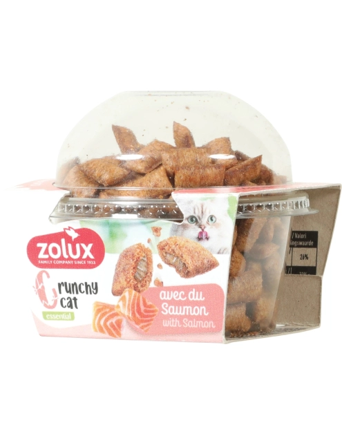 Zdjęcie: Ciasteczka dla kotów Crunchy Cat z łososiem 80 g ZOLUX