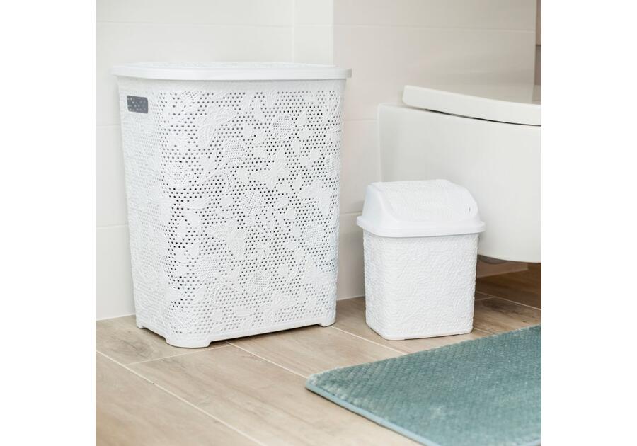 Zdjęcie: Kosz na bieliznę 6,5 L Fancy biały ALSEA