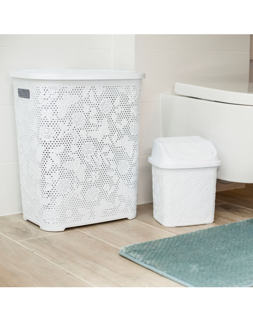 Zdjęcie: Kosz na bieliznę 6,5 L Fancy biały ALSEA