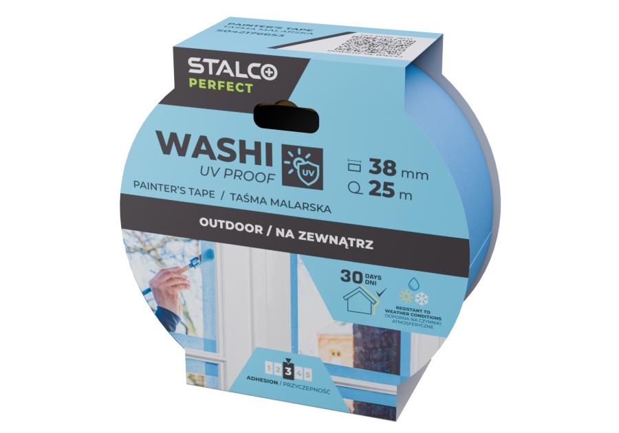 Zdjęcie: Taśma malarska Washi UV Proof 38 mm x 25 m PERFECT