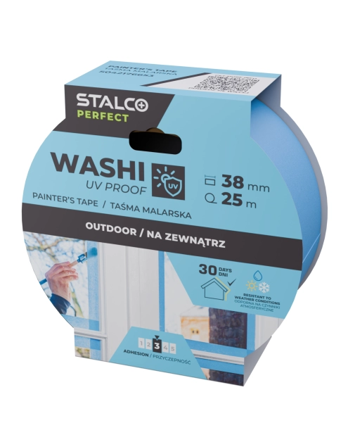 Zdjęcie: Taśma malarska Washi UV Proof 38 mm x 25 m PERFECT