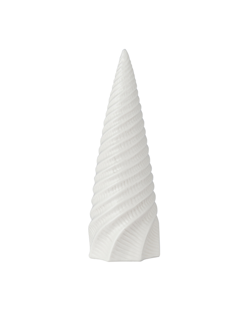 Zdjęcie: Figurka porcelanowa choinka 8x7,5x14 cm biała ALTOMDESIGN