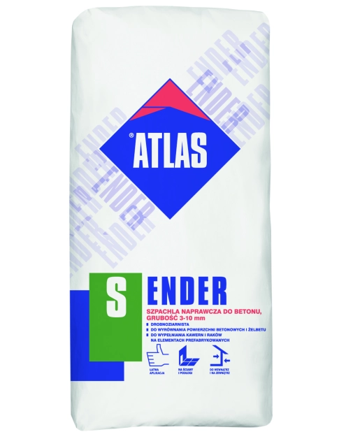 Zdjęcie: Szpachla naprawcza do betonu Eander S 25 kg ATLAS