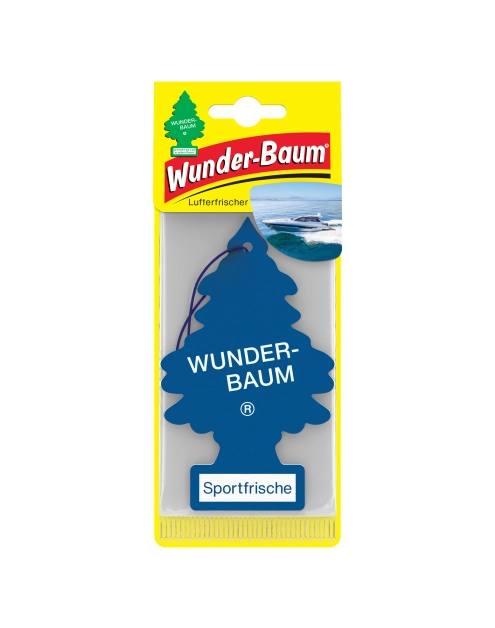 Zdjęcie: Odświeżacz powietrza Choinka zapachowa Sport WUNDERBAUM