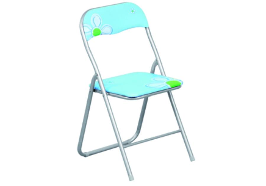 Zdjęcie: Krzesełko ogrodowe składane Flower błękit PATIO