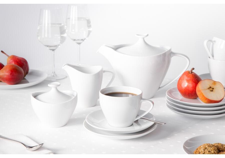 Zdjęcie: Zestaw do kawy Mariapaula moderna biała 6-osobowy, 21 elementów ALTOMDESIGN