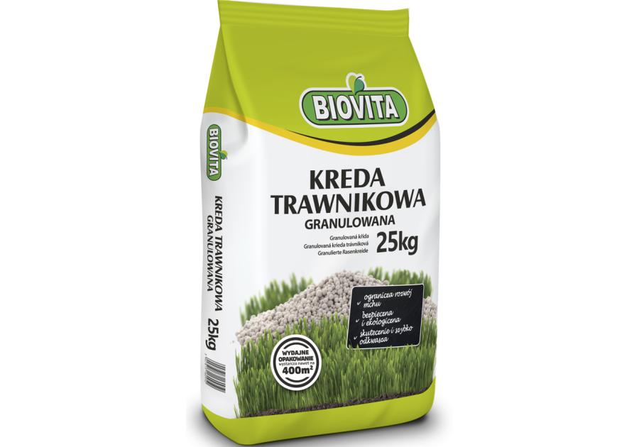 Zdjęcie: Kreda trawnikowa granulowana 25 kg BIOVITA