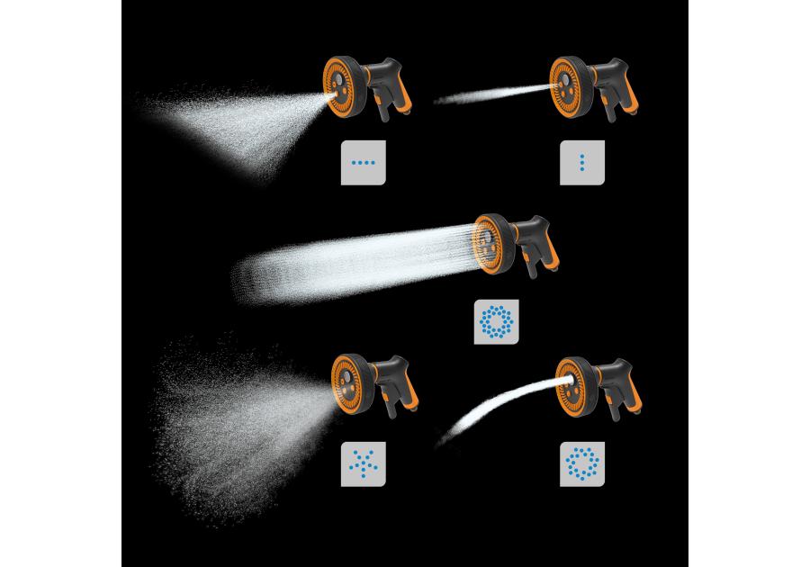 Zdjęcie: Pistolet zraszający Comfort multi front FISKARS