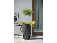 Zdjęcie: Donica wysoka Mira 250 mm Eco recycled, antracyt LAMELA