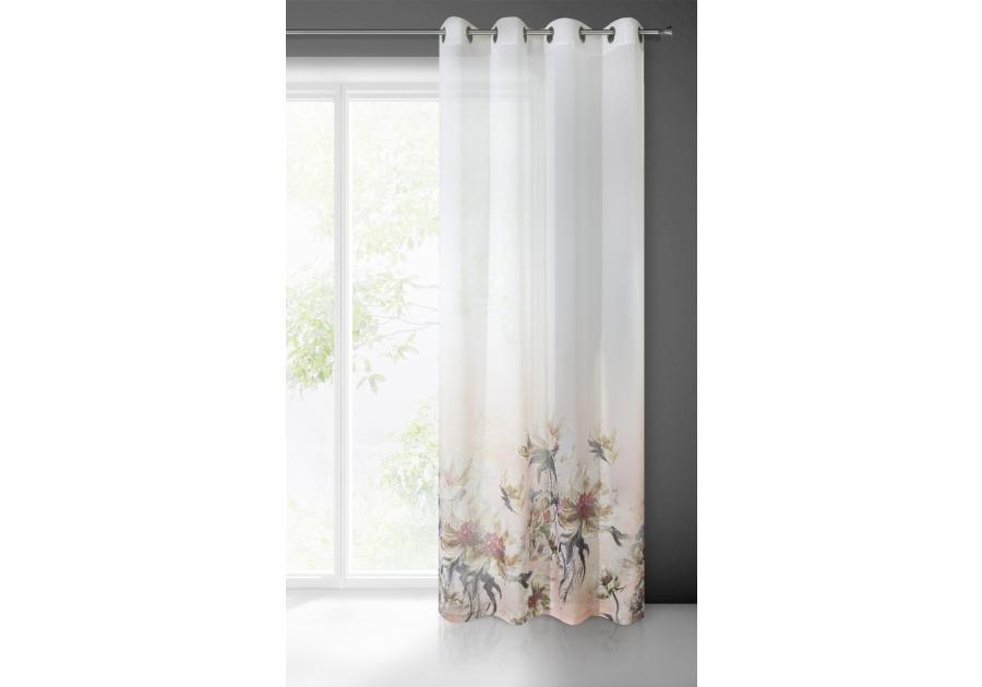 Zdjęcie: Zasłona gotowa Anet 140x250 cm biały EUROFIRANY