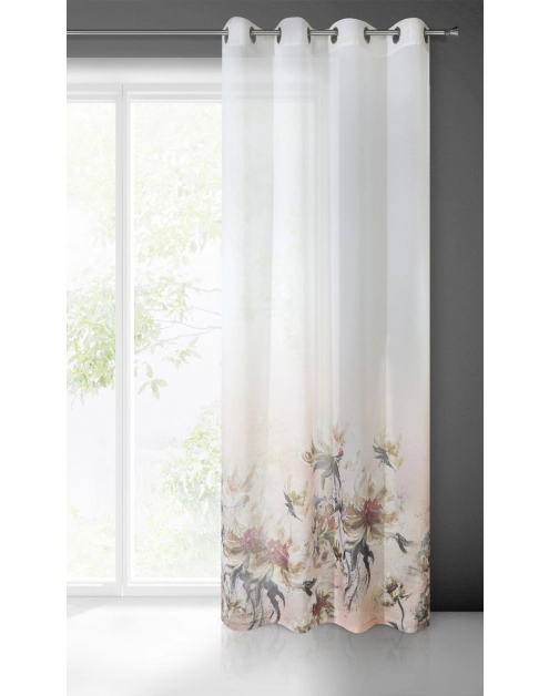 Zdjęcie: Zasłona gotowa Anet 140x250 cm biały EUROFIRANY