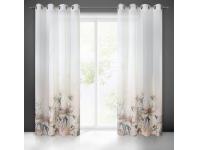 Zdjęcie: Zasłona gotowa Anet 140x250 cm biały EUROFIRANY