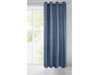 Zdjęcie: Zasłona gotowa Ibbie 140x250 cm granatowy EUROFIRANY