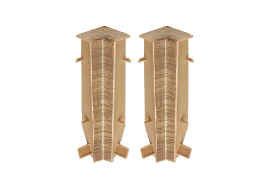 Zdjęcie: Zakończenia do listwy przypodłogowej Masterline narożnik wew. Cezar 1 kpl. 2 szt. Cinnamon Mat