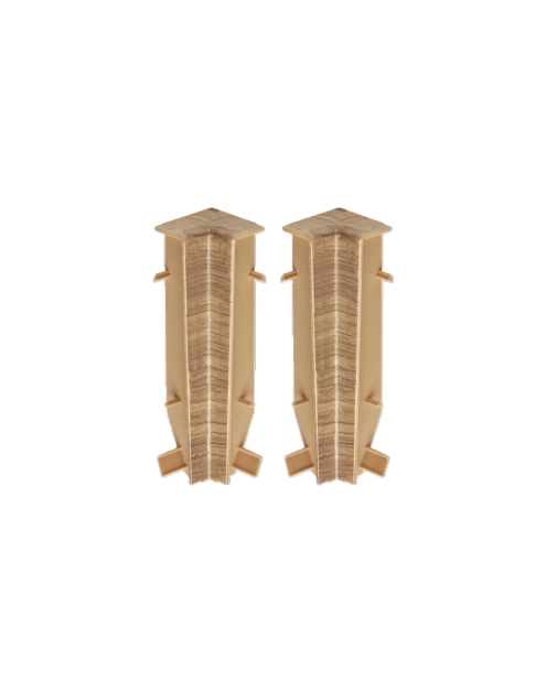 Zdjęcie: Zakończenia do listwy przypodłogowej Masterline narożnik wew. Cezar 1 kpl. 2 szt. Cinnamon Mat