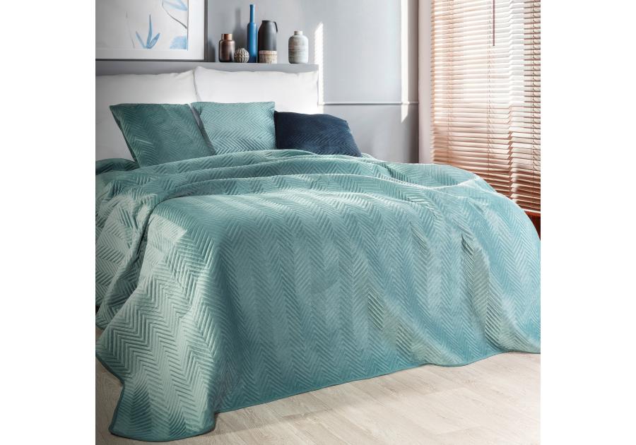 Zdjęcie: Narzuta Sofia 170x210 cm miętowa EUROFIRANY