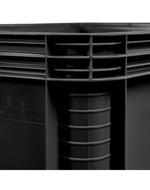 Zdjęcie: Pojemnik Robert transport box 20 L grafit KEEEPER