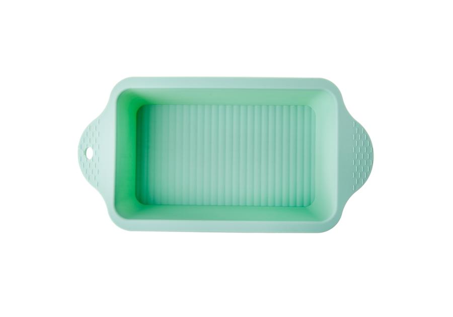 Zdjęcie: Forma silikonowa podłużna 29x14,5x6,3 cm zielona ALISA