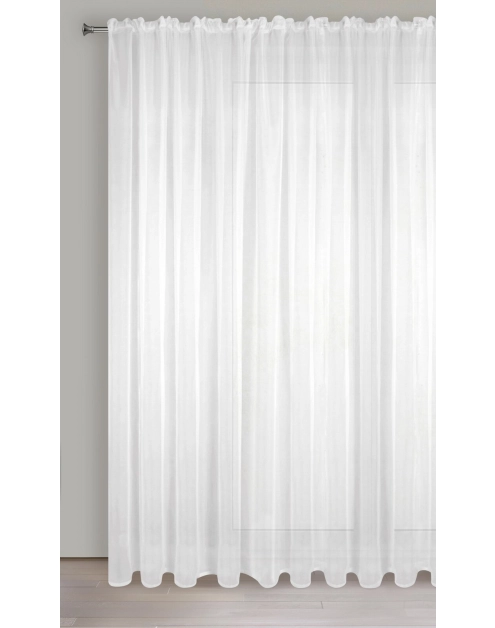 Zdjęcie: Firana gotowa Lucy na taśmie 300 x 300 cm biały EUROFIRANY