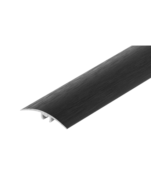 Zdjęcie: Profil progowy wciskany aluminium anoda szczotkowana 35 mm 1,8 m czarny CEZAR