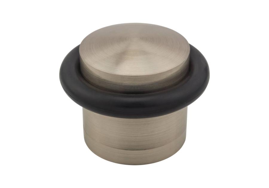 Zdjęcie: Odbojnik drzwiowy walec duży DB-002 nikiel szczotkowany METRO